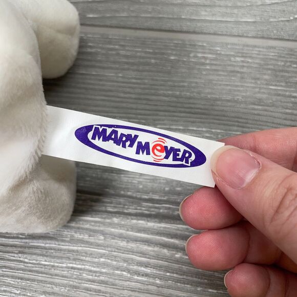 Vintage 2000 Mary Meyer White Pegasus Beanbag Plush Girl Scouts Flying Up New - Picture 11 of 12